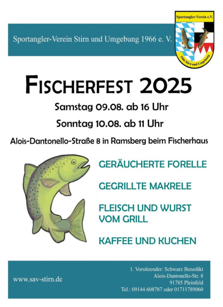 Fischerfest Stirn
