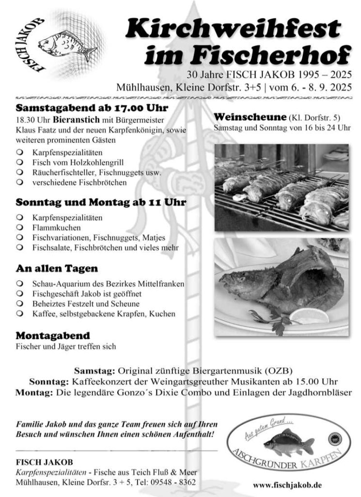 Kirchweihfest im Fischerhof
