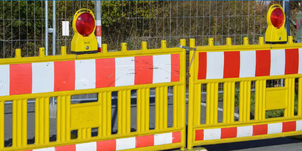 Sperrung der Minervastraße