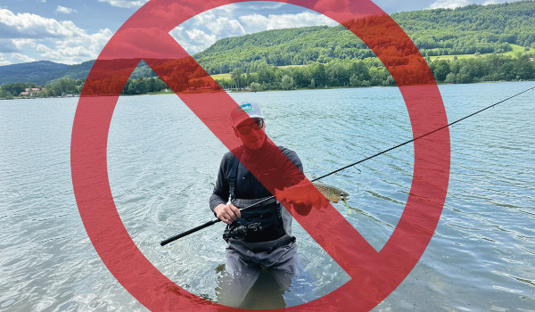 Happurger Stausee-gesperrt